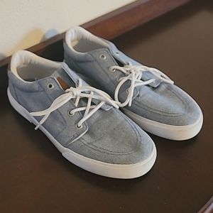 St. John's Bay Men's Chambray Lace-Up Shoes, size 8.5
